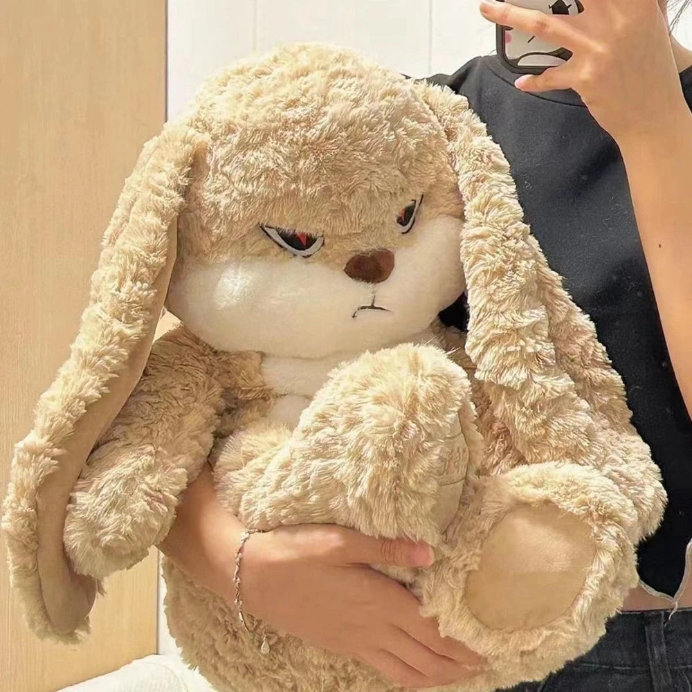 Grummelhase Florian - 35cm großer Plüschhase - lfhm.de